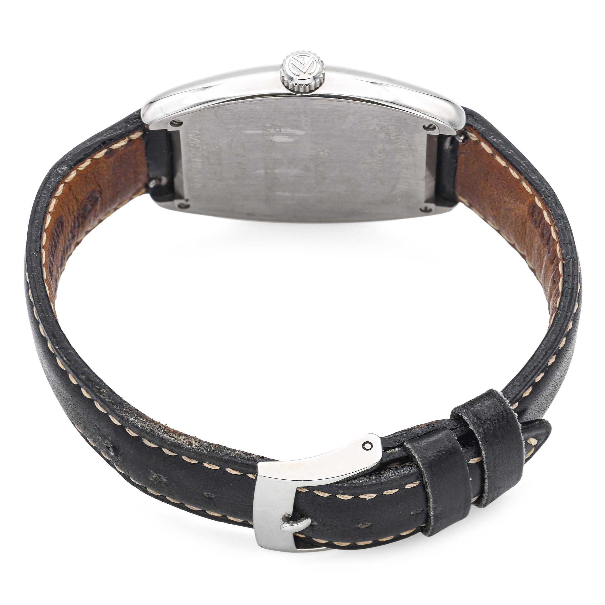 Franck Muller Casablanca Orologio meccanico in acciaio inossidabile Ref. 750256 in vendita 1