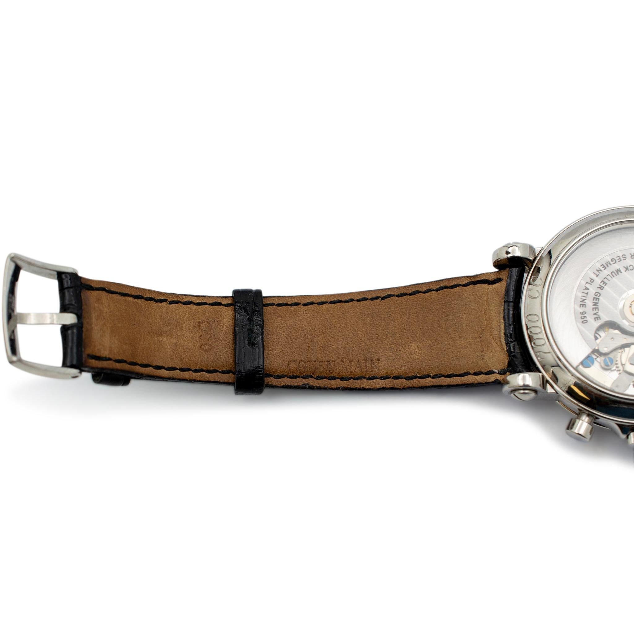 Franck Muller Chronograph 7000CC Herrenuhr aus Edelstahl 7