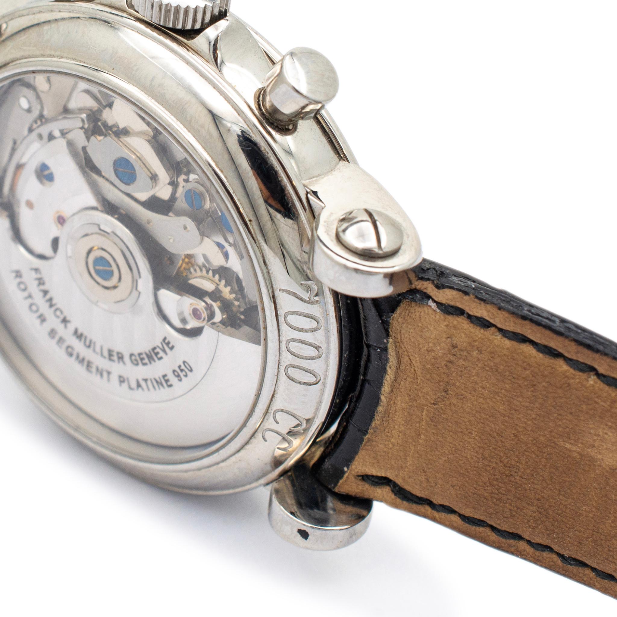 Franck Muller Chronograph 7000CC Herrenuhr aus Edelstahl 5