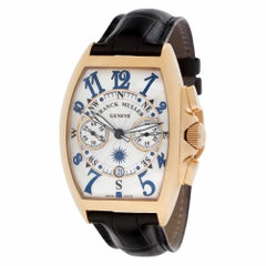 Franck Muller Chronograph 8080 CC AT, Silver Dial, Certified