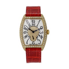 Franck Muller Cintree Curvex or rose 18 carats 7500S6