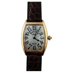 Franck Muller Cintree Curvex 18K Rose Gold 1752QZ Ladies Watch #23248