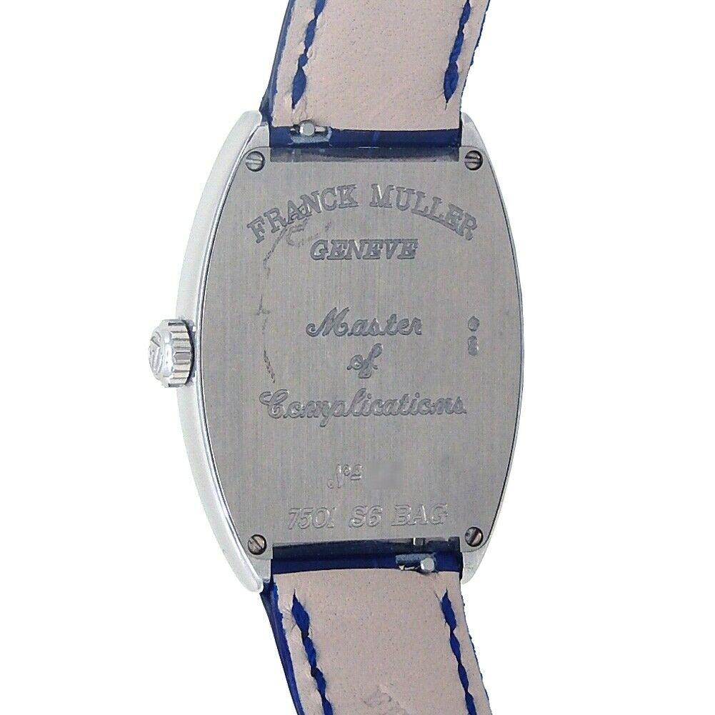 Franck Muller Cintree Curvex 18 Karat Gold Mechanical Ladies Watch 7501 S6 BAG For Sale 1