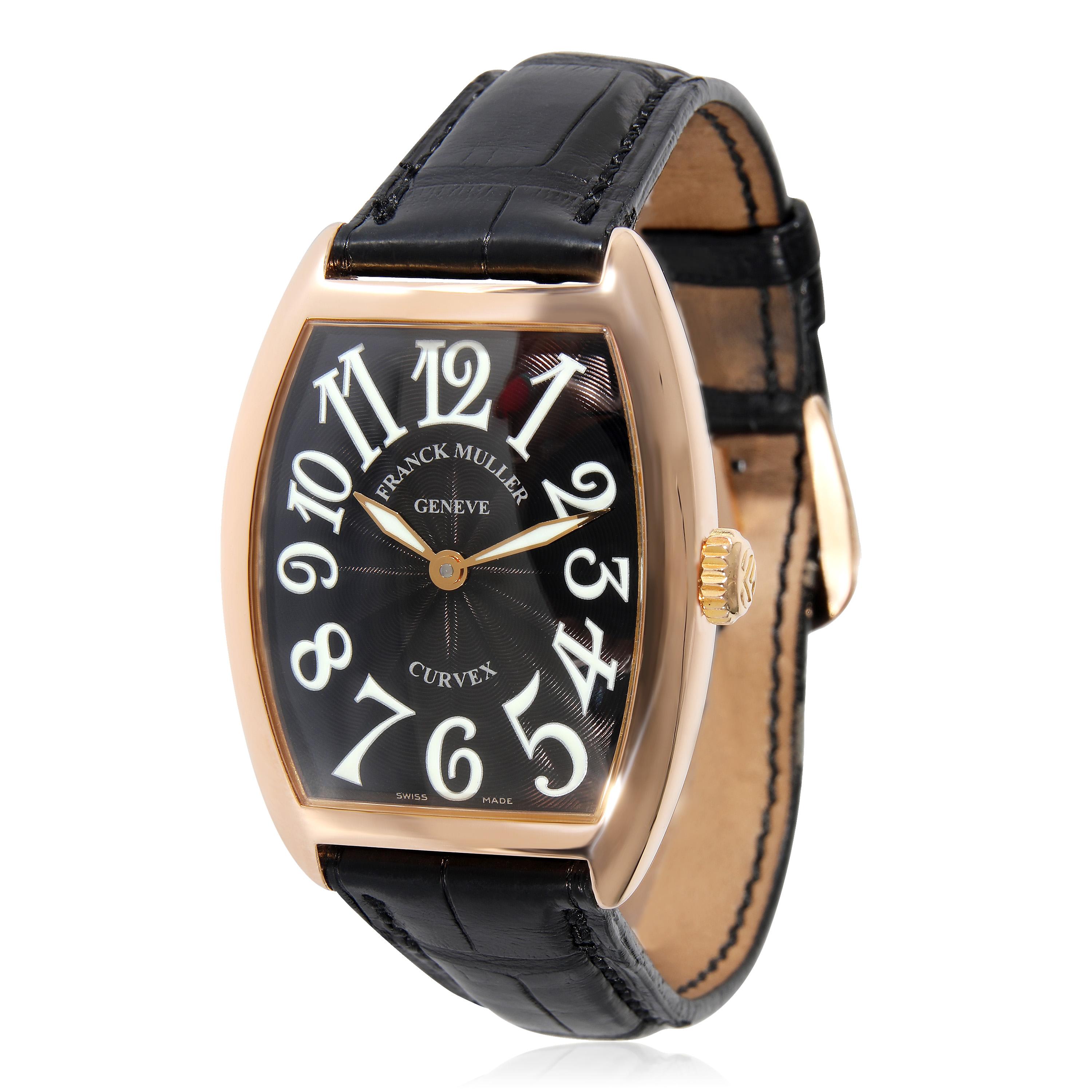 Franck Muller Cintree Curvex 7502 QZ Damenuhr aus 18 Karat Roségold 3