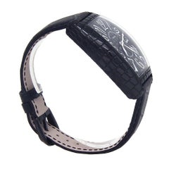 Franck Muller Cintree Curvex Black Croco Black PVD S/S Automatic 7880 SC BLK CRO