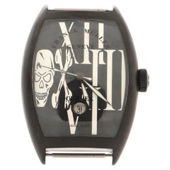 Franck Muller Cintree Curvex Gothic Automatic Watch Case PVD Stainless St