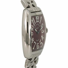 Franck Muller Cintree Curvex MISSING, Brown Dial, Certified