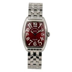 Franck Muller Cintree Curvex MISSING, Brown Dial, Certified