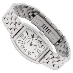 Reloj de pulsera Franck Muller Cintrée Curvex de acero inoxidable
