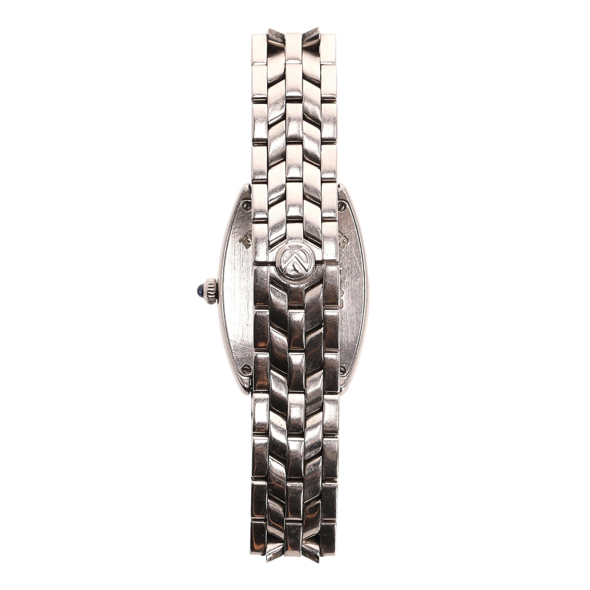 Franck Muller Cintrée Curvex Uhr In Edelstahl im Angebot 2