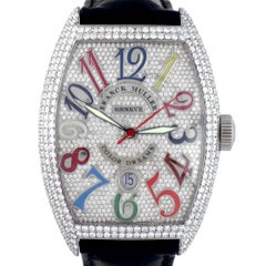 Franck Muller Color Dreams Diamond Pave Watch