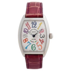 Franck Muller Colour Dreams 7502QZ, Colourful Arabic Indicies, Full Set, Yr 2015