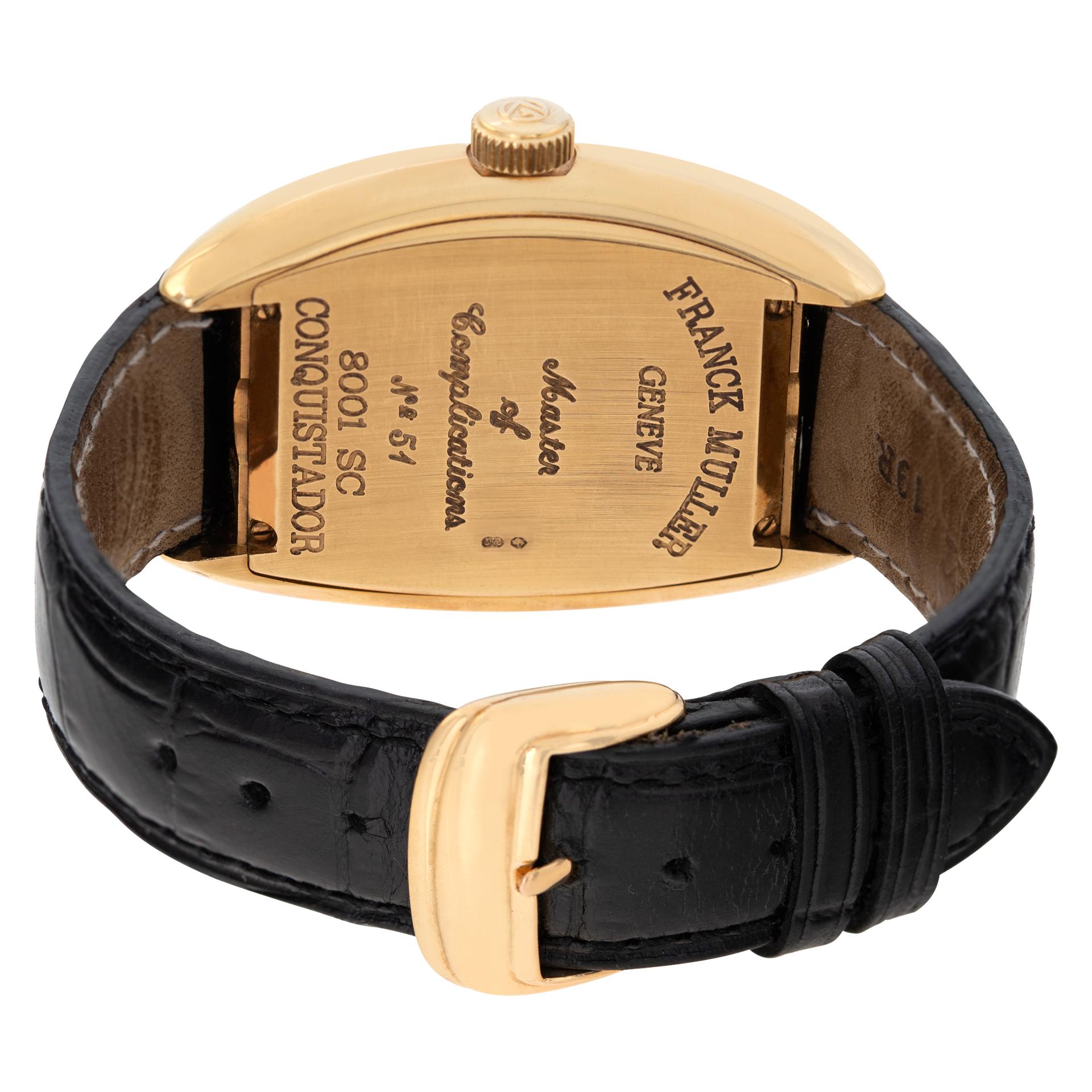 Men's Franck Muller Conquistador 35mm 8001 sc For Sale