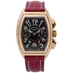 Franck Muller Conquistador 8005KCC, Black Dial, Certified