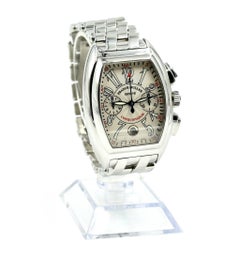 Franck Muller Stainless Steel Conquistador Chronograph automatic Wristwatch