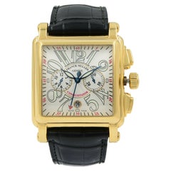 Franck Muller: 18 Karat Gelbgold Automatikuhr Conquistador Cortez (Automatikuhr), CC