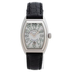 Franck Muller Conquistador Lady ref 8000L Cadran rare. Excellent état