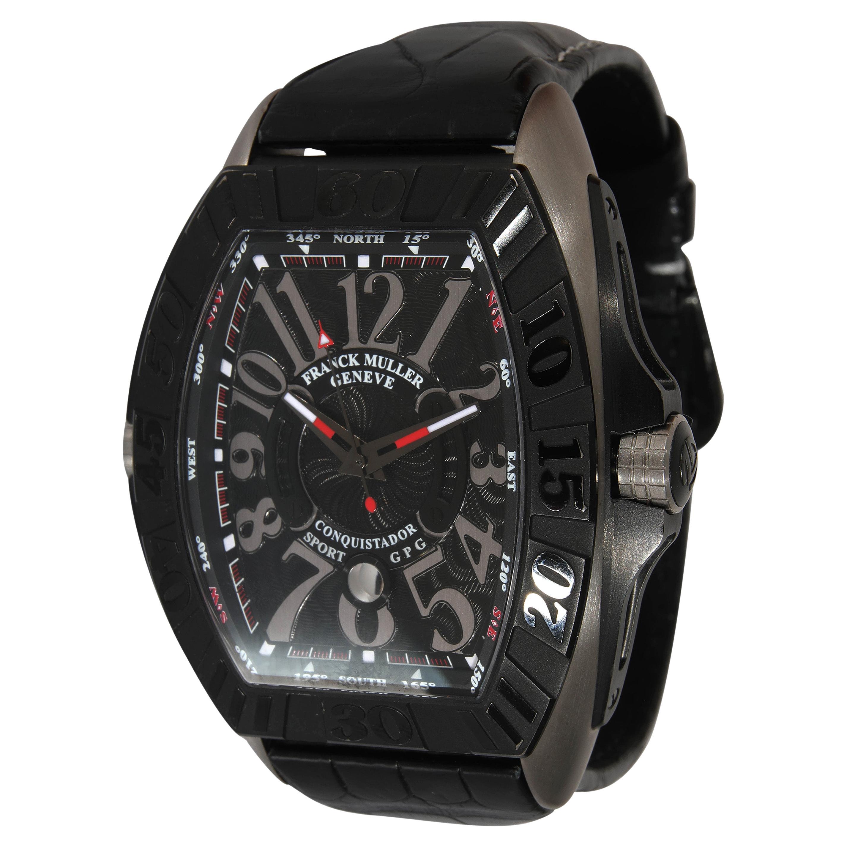 Franck Muller Conquistador Sport GPG 9900 SC DT GPG Men's Watch in Titanium