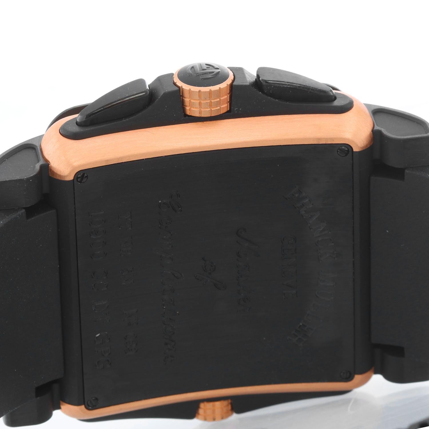 Franck Muller Cortez Conquistador Chronograph 10900 CC DT Rose Gold Herren