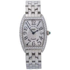 Franck Muller Curvex 1752QZD, Silver Dial, Certified and Warranty