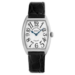 Montre Franck Muller Curvex en or blanc 18 carats Réf. 7502qz