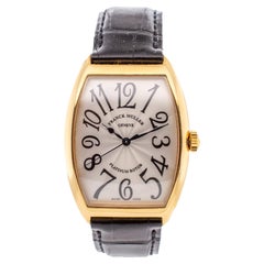 Franck Muller Curvex 6850 SC 34MM 18K Yellow Gold Watch