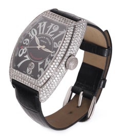 Franck Muller Diamonds Conquistador Automatic Wristwatch Ref. 8001 SC Full Set