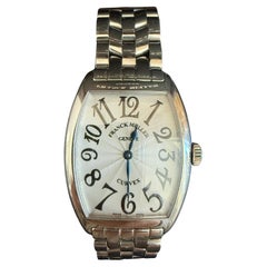 Franck Muller Geneve Cintree Curvex Silver Dial Watch
