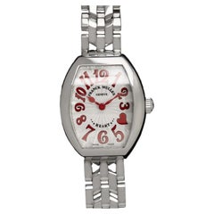 Franck Muller Heart Curvex 5002 Ladies Watch with Bracelet - Stainless Steel