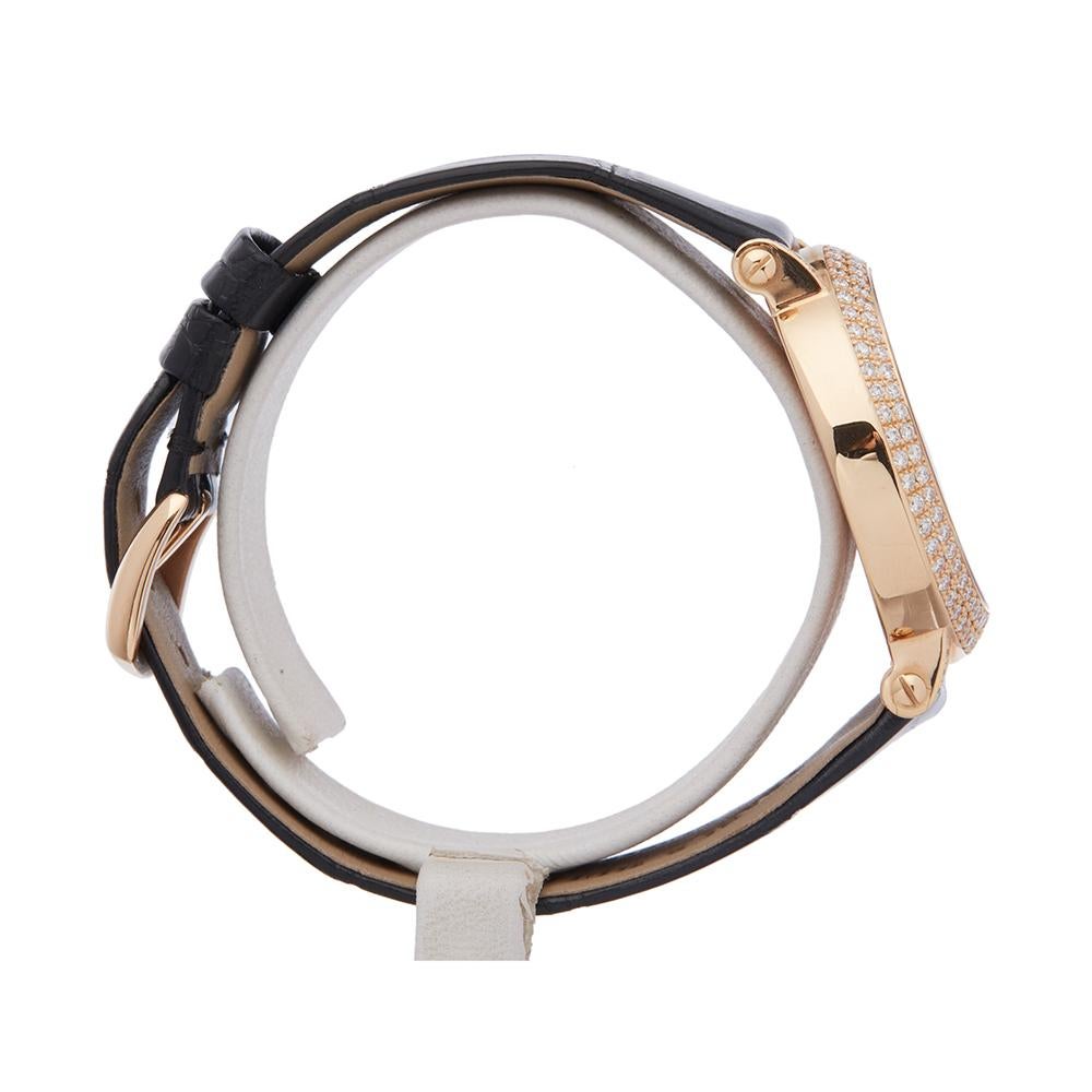 Modern Franck Muller Infinity 18K Rose Gold 8032QZRD1P5N Wristwatch 