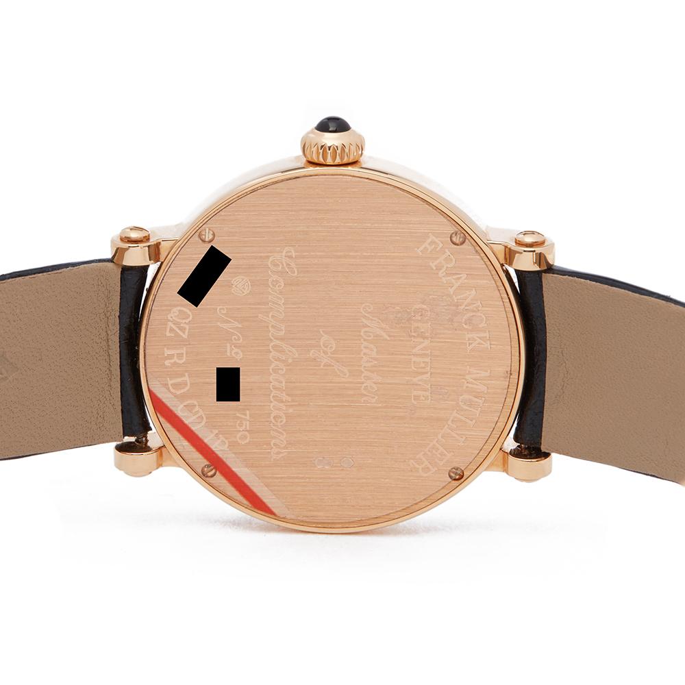 Women's Franck Muller Infinity 18K Rose Gold 8032QZRD1P5N Wristwatch 
