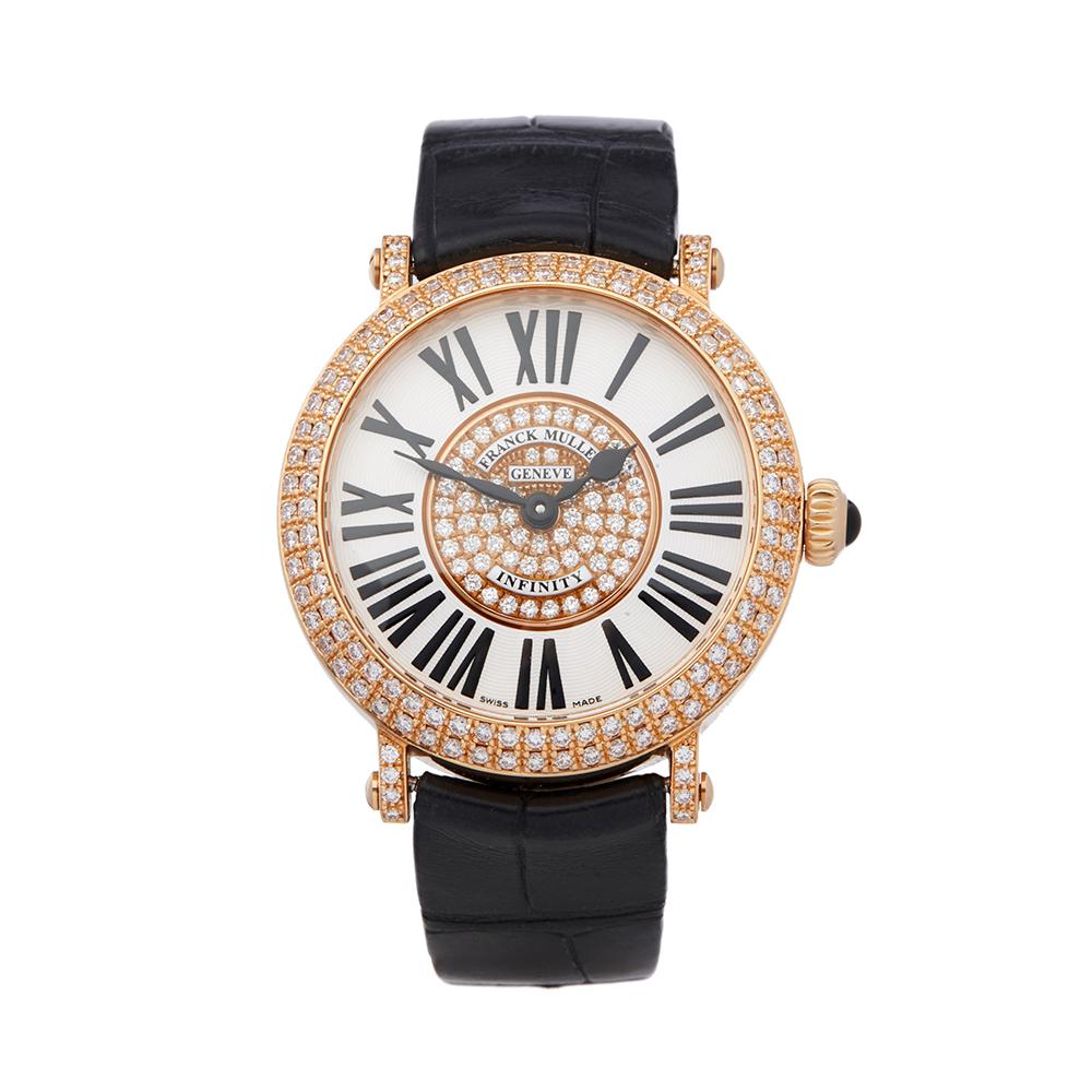 Franck Muller Infinity 18K Rose Gold 8032QZRD1P5N Wristwatch 