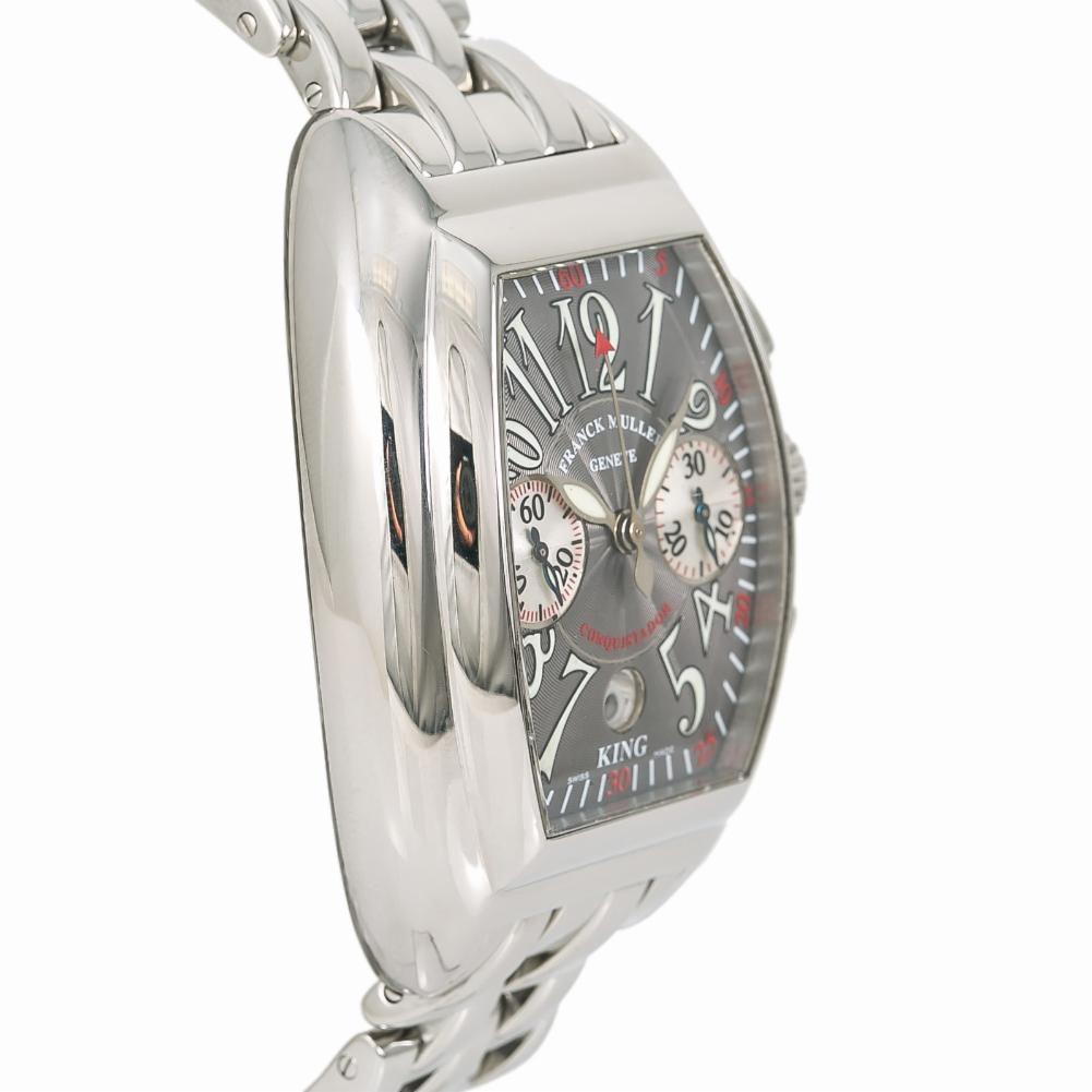 Franck Muller King Conquistador 8005CCKING, Silver Dial In Excellent Condition In Miami, FL