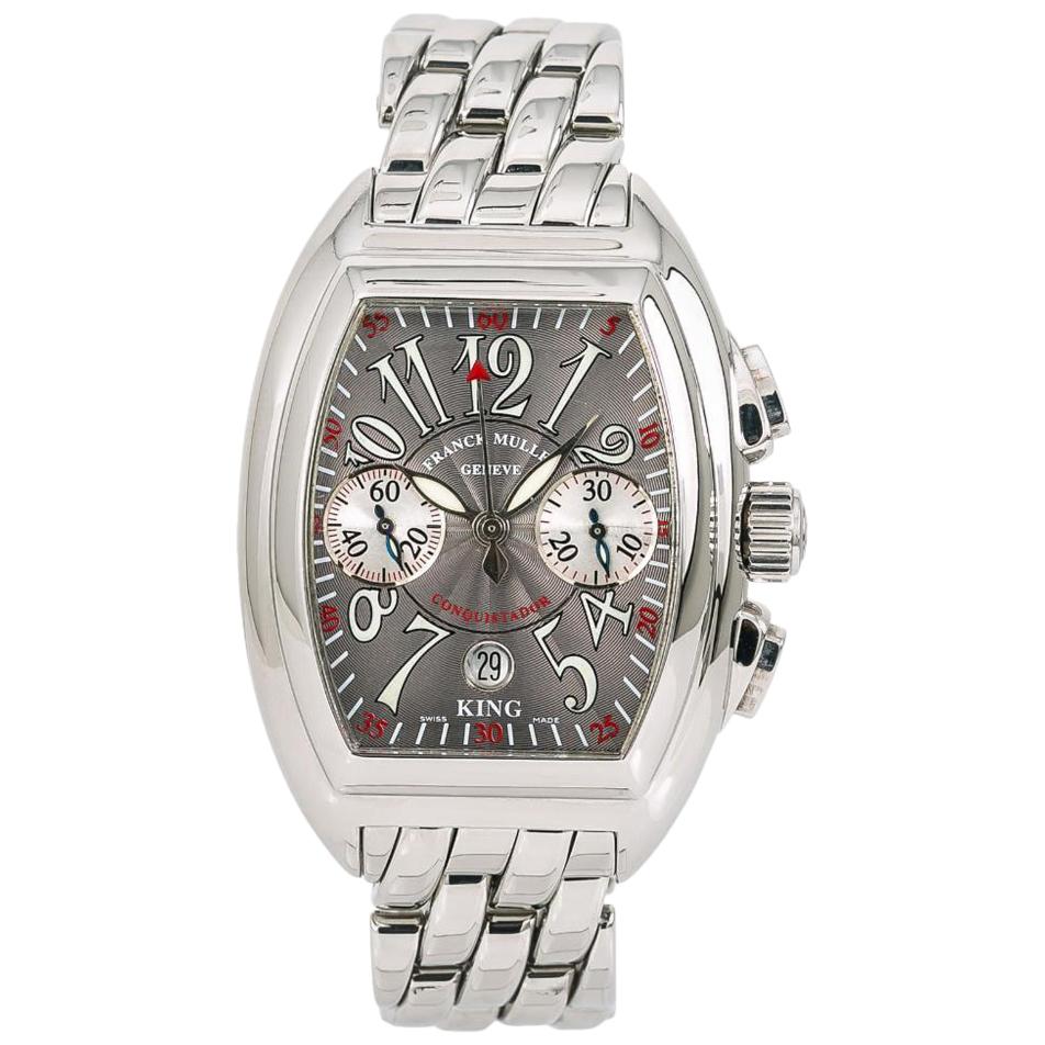 Franck Muller King Conquistador 8005CCKING, Silver Dial