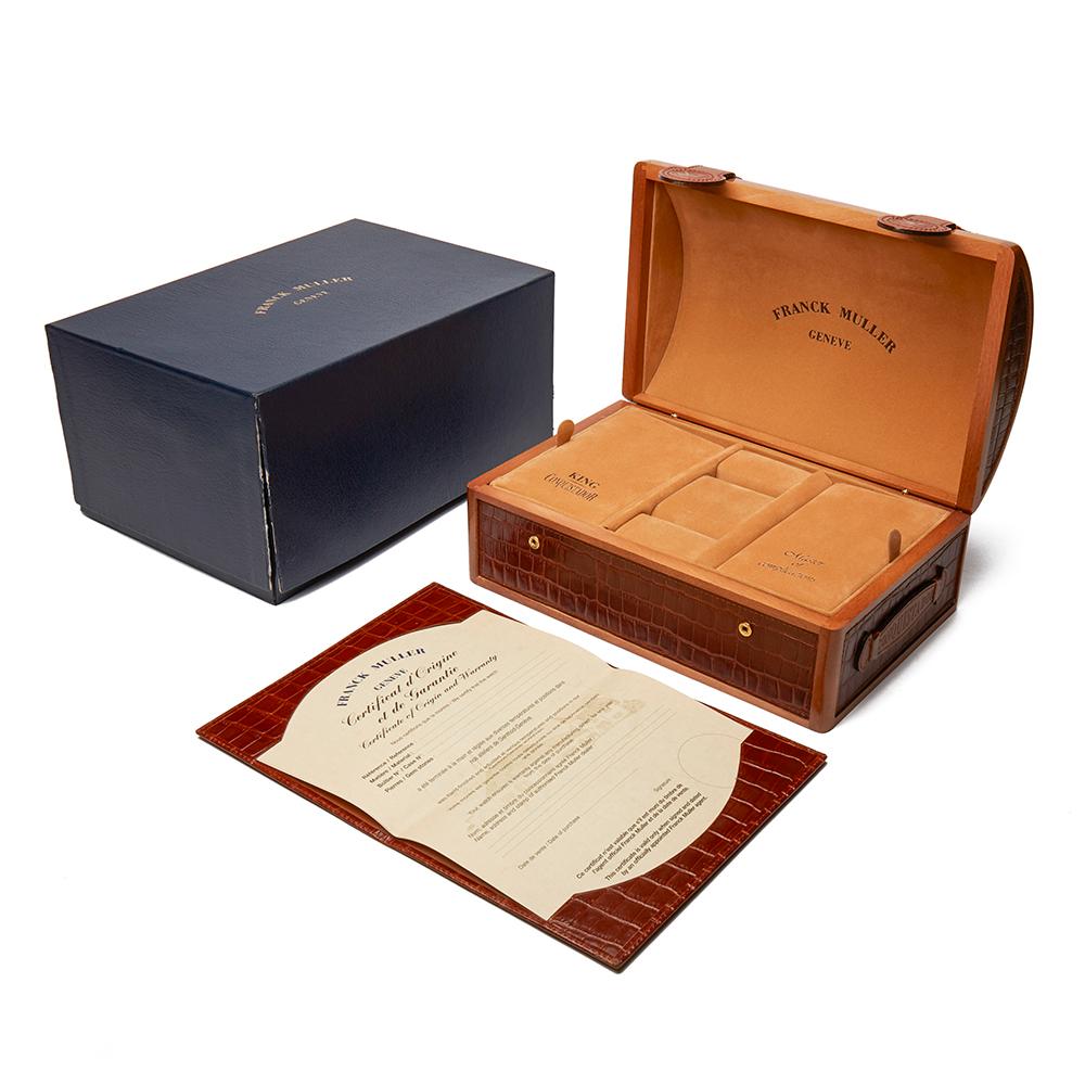 Franck Muller King Conquistador Chronograph 18K Rose Gold 8005 CC Wristwatch 1