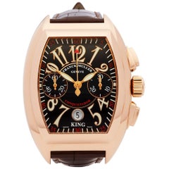 Franck Muller King Conquistador Chronograph 18K Rose Gold 8005 CC Armbanduhr