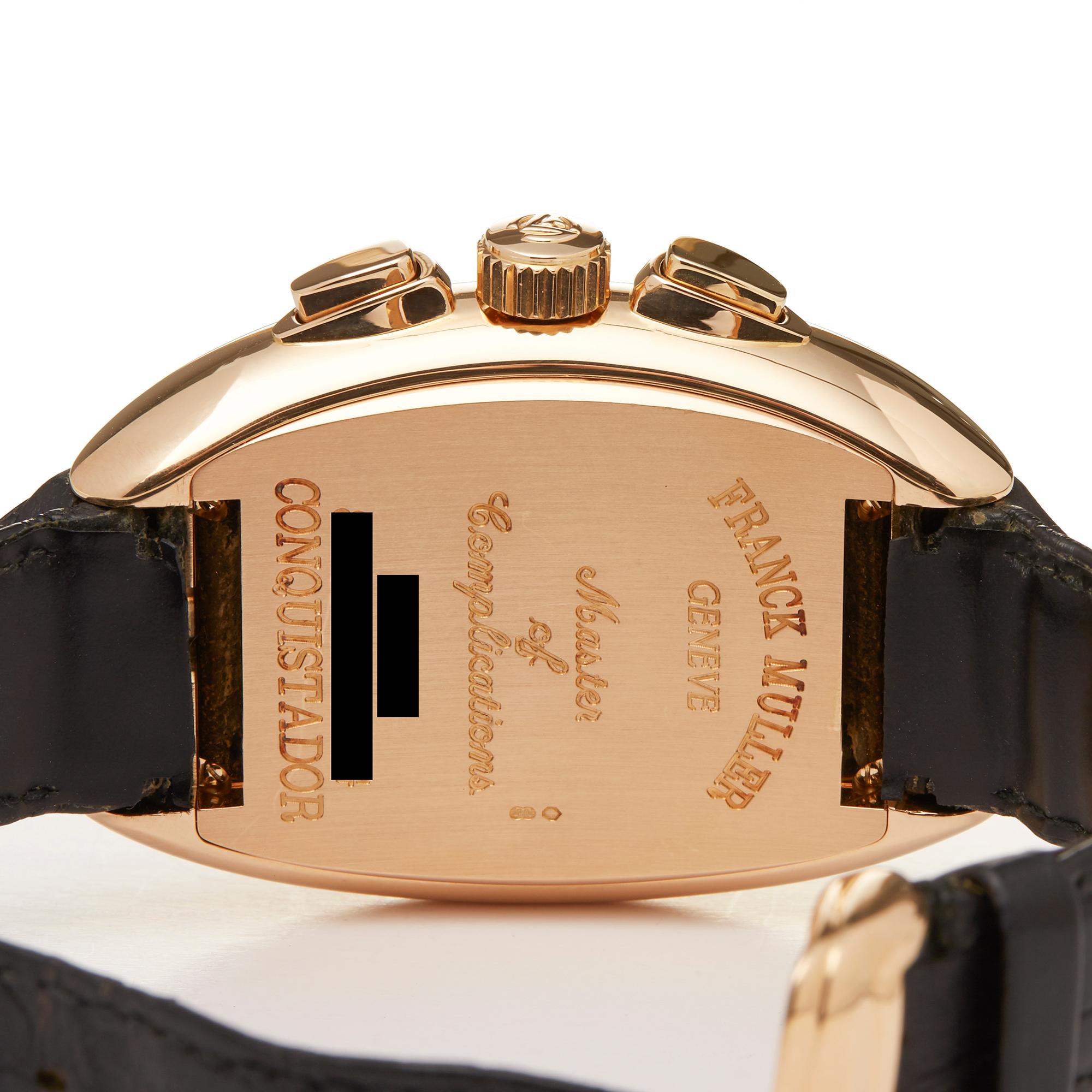 Franck Muller King Conquistador Yellow Gold 8001 Wristwatch 2