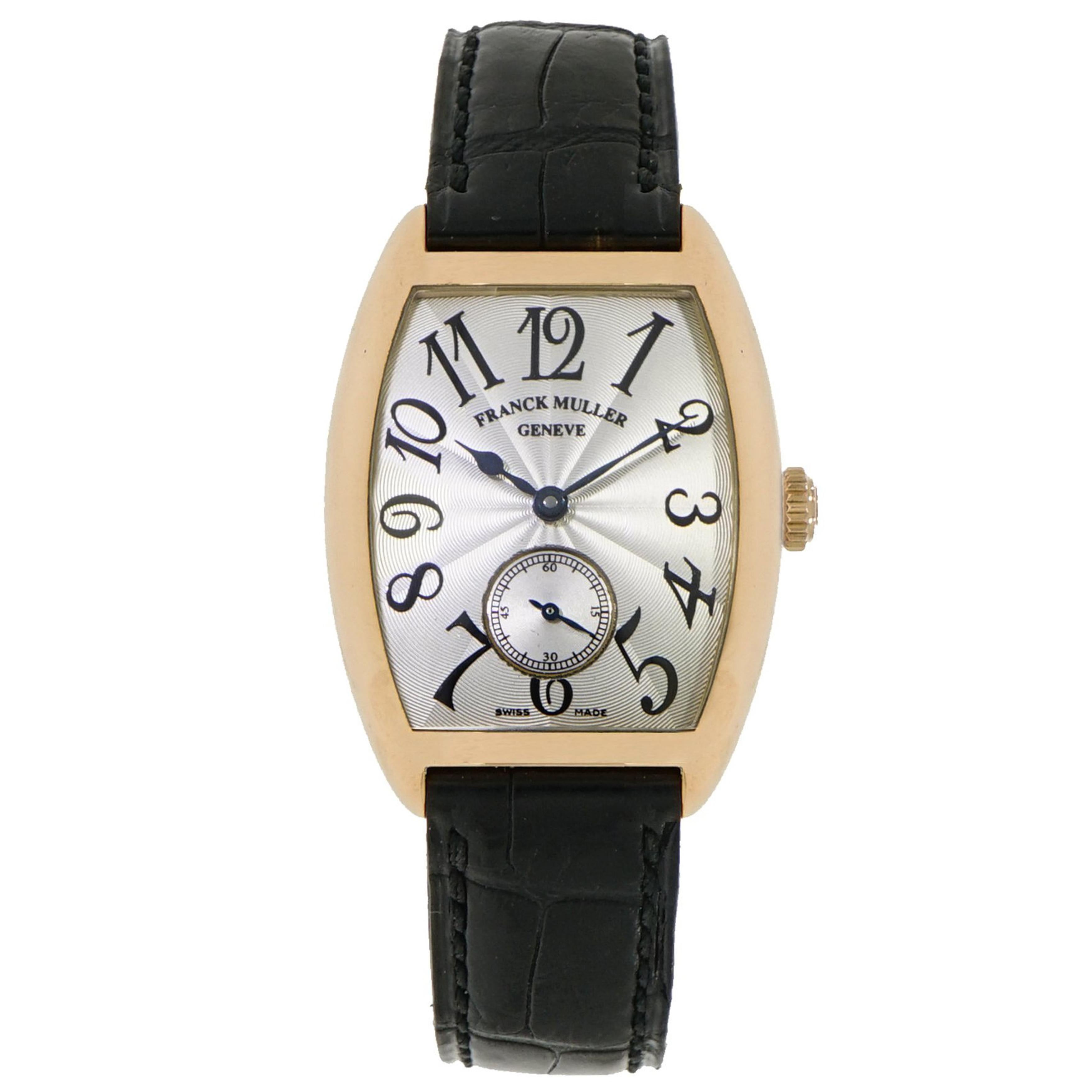 Franck Muller Ladies Rose Gold Curvex manual Wristwatch 