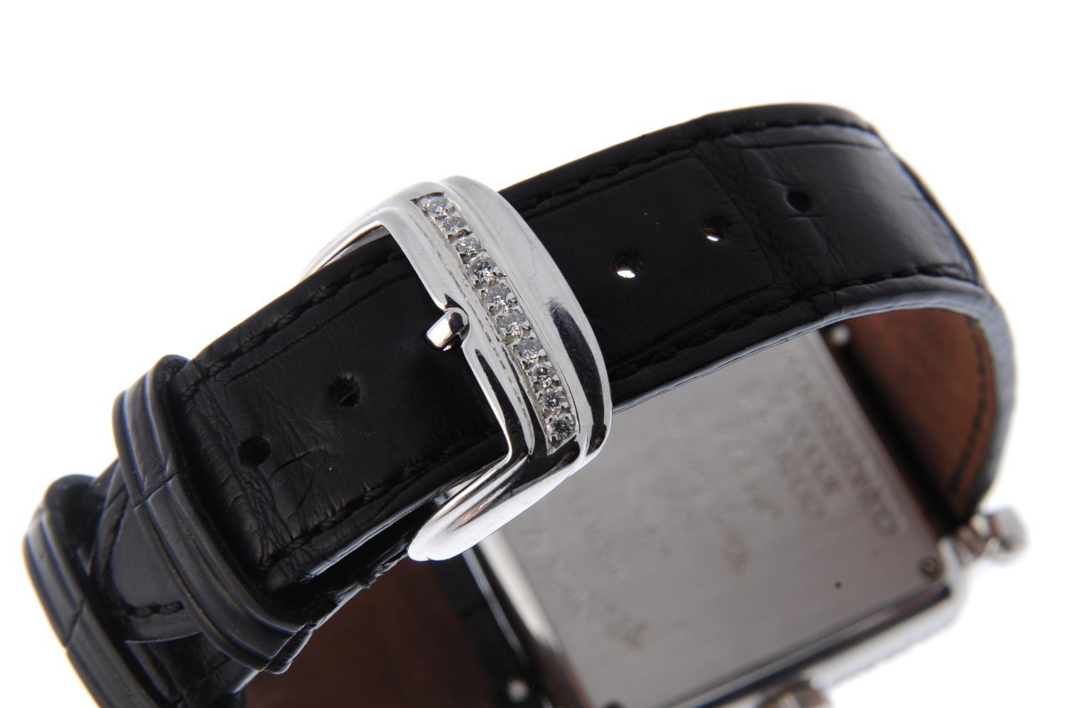 Contemporary Franck Muller Ladies White Gold Diamond Cortez Conquistador automatic Wristwatch