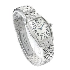 Franck Muller Lady's Stainless Steel Curvex Wristwatch circa 1990s