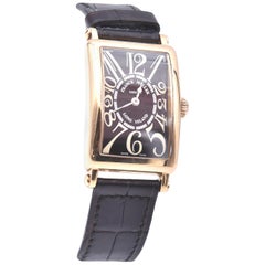 Franck Muller Long Island 18 Karat Rose Gold Watch Ref. 900 QZ
