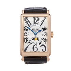 Used Franck Muller Long Island 18k Rose Gold 1200 MC L Wristwatch