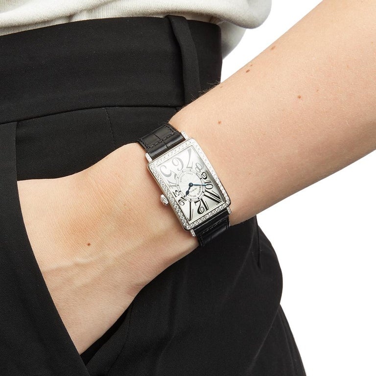 Franck Muller Long Island Diamond Stainless Steel