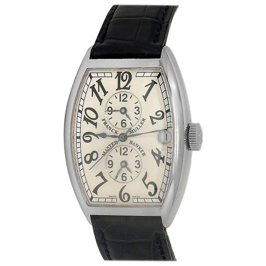 Franck Muller Master Banker 5850MB, Silver Dial, Certified