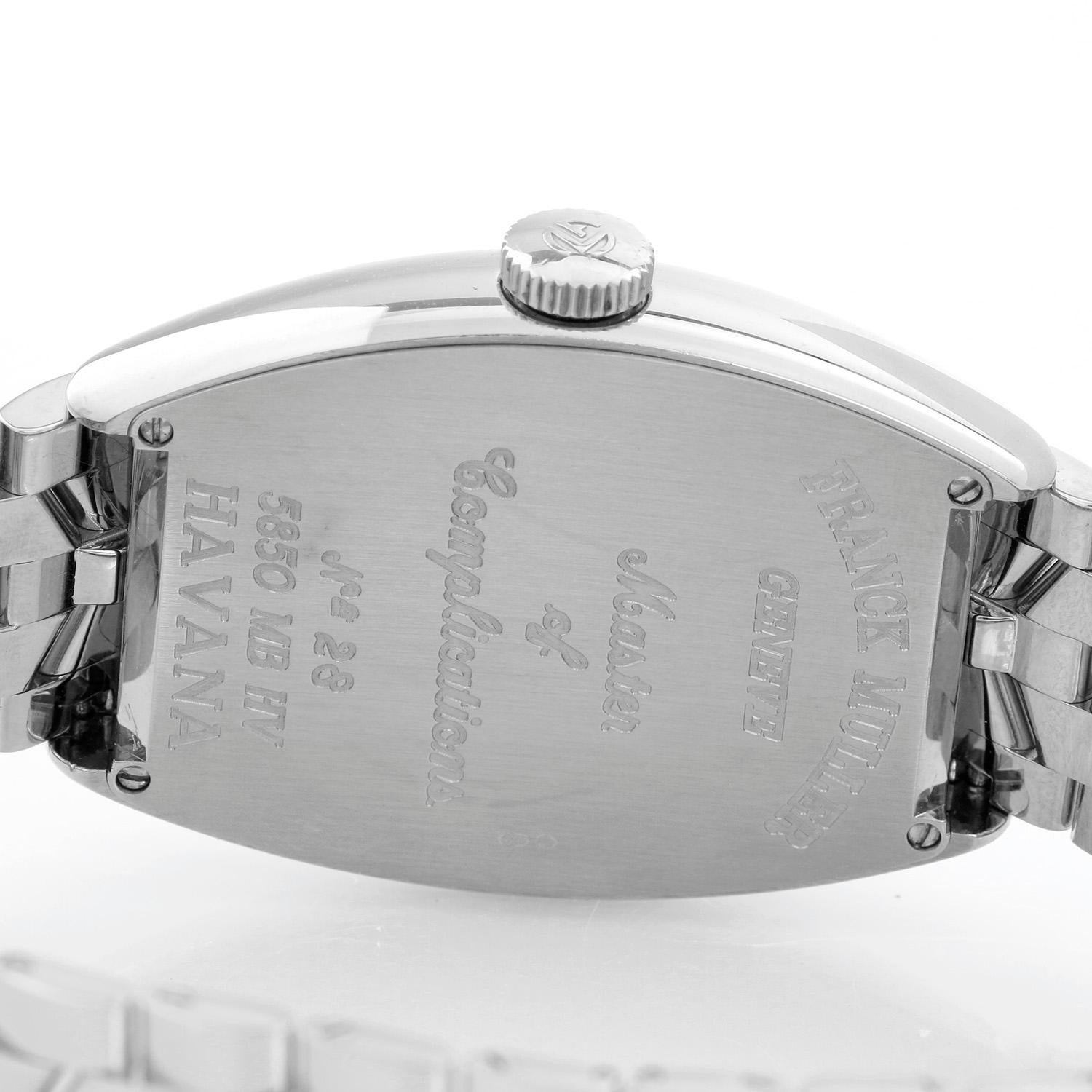 Franck Muller Master Banker White Gold Men's Watch Ref 5850 MB HV 1