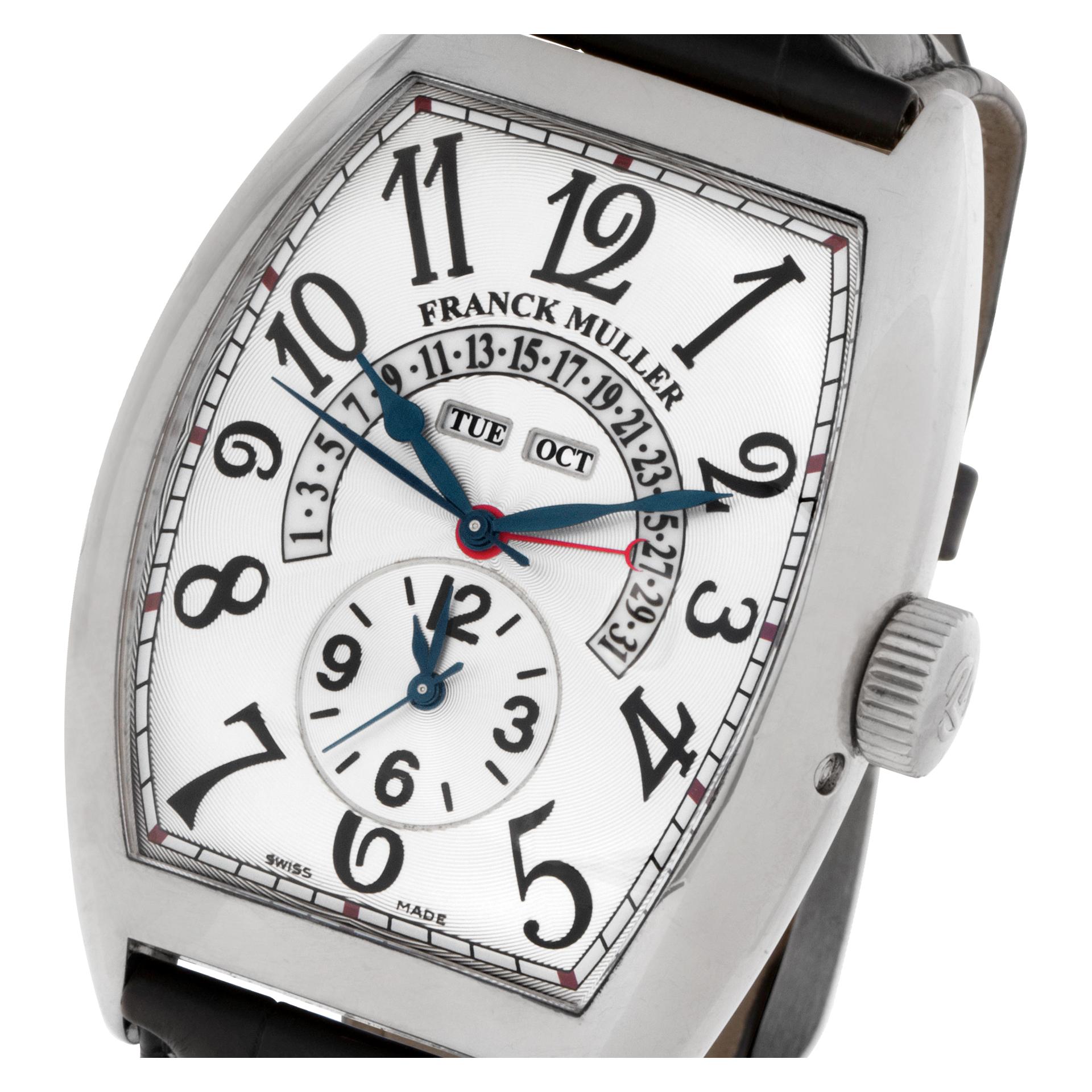 Franck Muller Master Calendar Ref. 9880 Mc Mb in 18k White Gold Watch