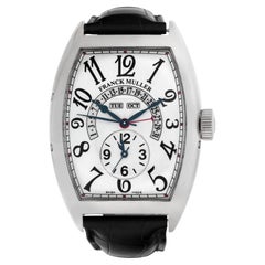 Franck Muller: 18 Karat Weißgold Uhr Franck Muller Master Kalender Ref. 9880 Mc Mb