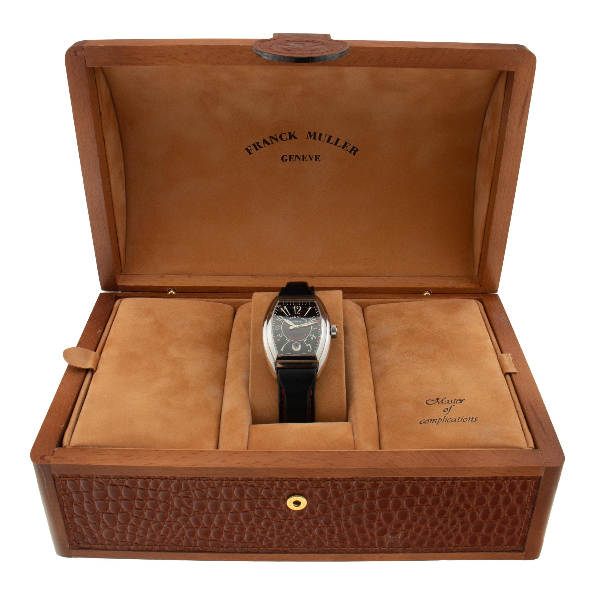 Franck Muller Master of Complication Steel Automatic Wristwatch Ref 8005 H SC 2