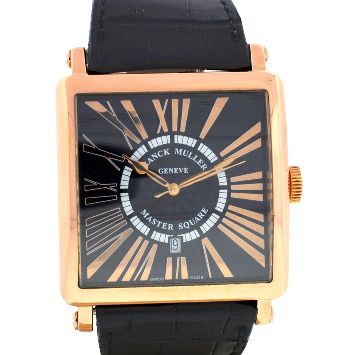 Franck Muller Master Square 18 Karat Rose Gold Watch