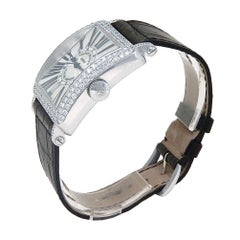 Franck Muller Master Square 18k White Gold Men's Watch Automatic 6000 H SC DT D